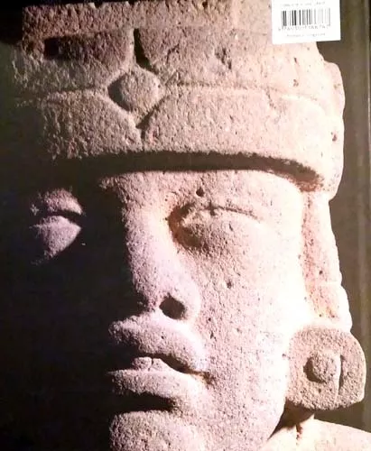 Enorme Olmec Cabezas Monumentos Escultura Jade Antiguo México Mesoamerica 3