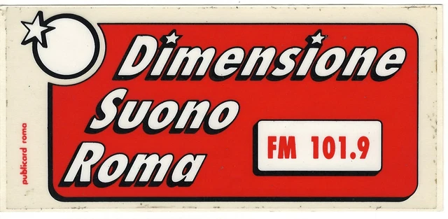 Autocollant Radio Monte Carlo Capricorne Timbre Vintage 80s Originale