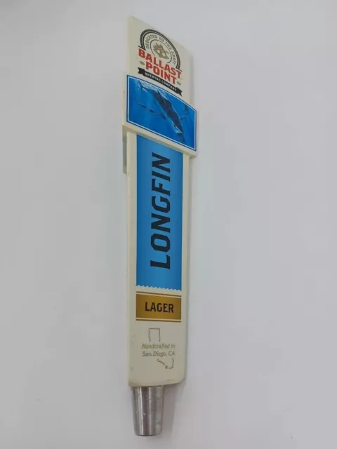 Ballast Point Brewing Company Longfin Lager Tap Handle
