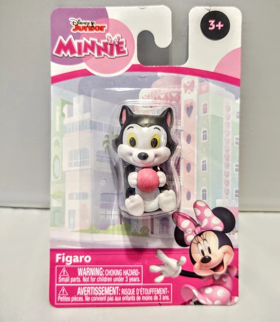 Disney Junior Minnie Mouse Pet Black Cat Figaro figure figurine cake topper