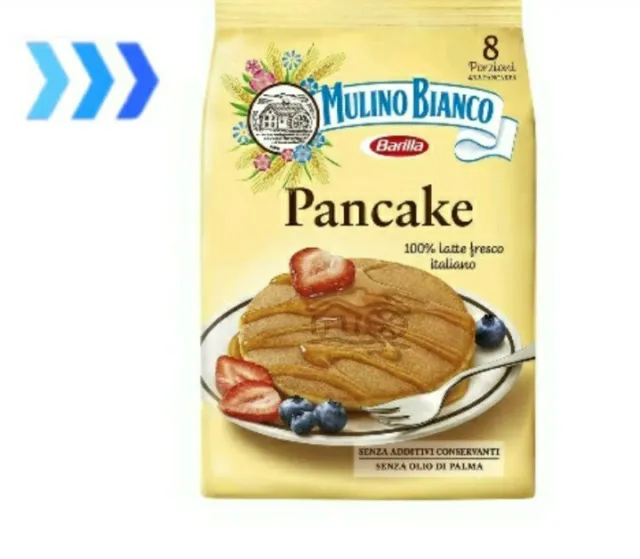 Mulino Bianco Pancake, per Colazione e Merenda, Senza Olio di Palma 280 gr