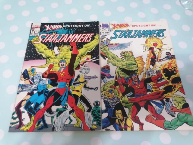 X-Men Spotlight on Starjammers #1-2 complete