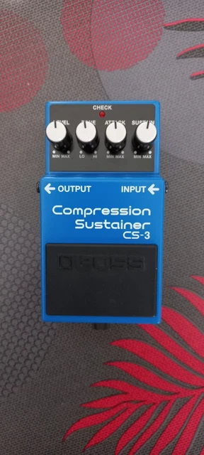 Pédale Compression/Sustainer CS-3 BOSS