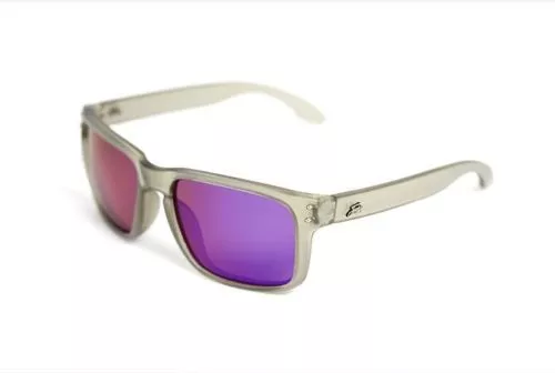 Fortis Bays Grey Frame Blue Lens Polarised Sunglasses NEW Carp Fishing