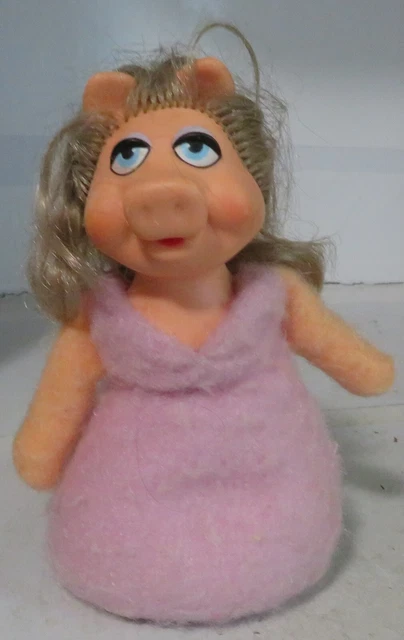 Vintage 1979 Muppets Miss Piggy 6" Beanbag Plush Doll Fisher Price #867 w/ Tag