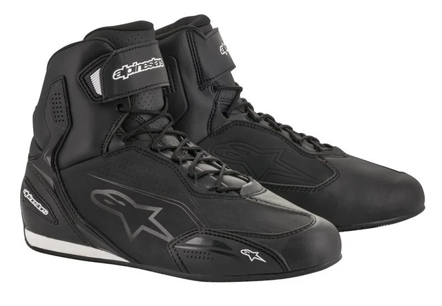 Alpinestars Faster-3 Noir Noir Botte - Nouveau! Livr. gratuite!