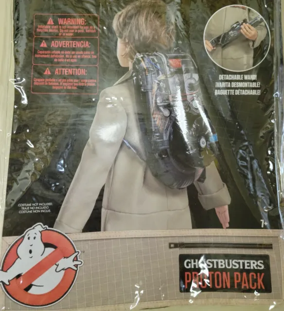 Ghostbusters Inflatable Proton Pack Child Kids Costume Accessory Halloween NEW