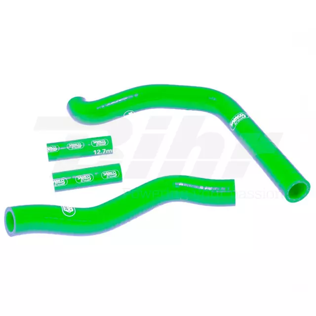 Samco Kit Manicotti Tubi Radiatore Verde Kawasaki Kx 250 2005-2008