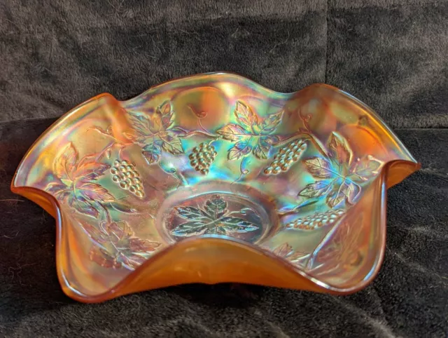 Fenton Marigold Early Carnival Glass Bowl