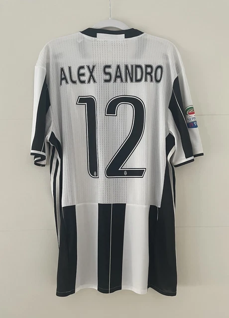 JUVENTUS MAGLIA ORIGINALE Adidas Stagione 16/17 12 Alex Sandro EUR