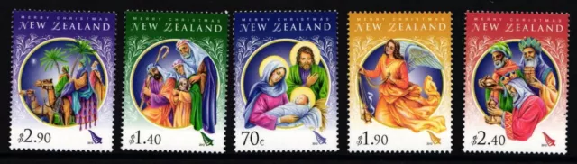 Neuseeland 2969-2973 postfrisch Weihnachten #II036