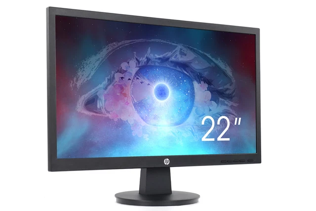 HP V22E MONITOR - 22 Zoll Monitor Full HD 1920x1080 16:9, IPS Display ...