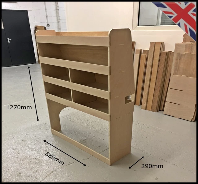 FORD TRANSIT CUSTOM Crew Cab Double Cab Van Racking Storage