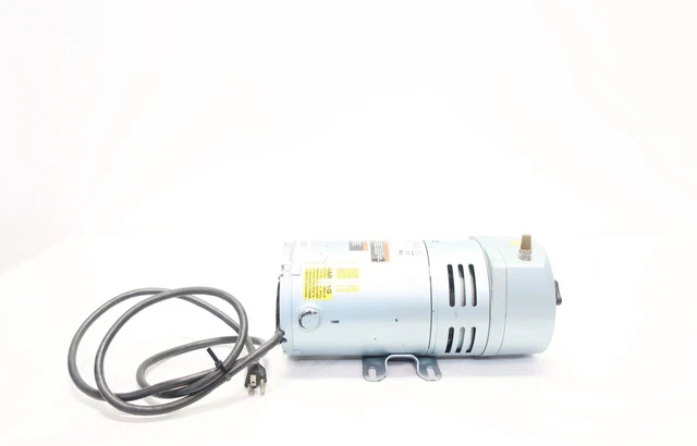 Gast 0523-V191Q-G588DX Rotary Vane Vacuum Pump 1/4hp 110-115v-ac