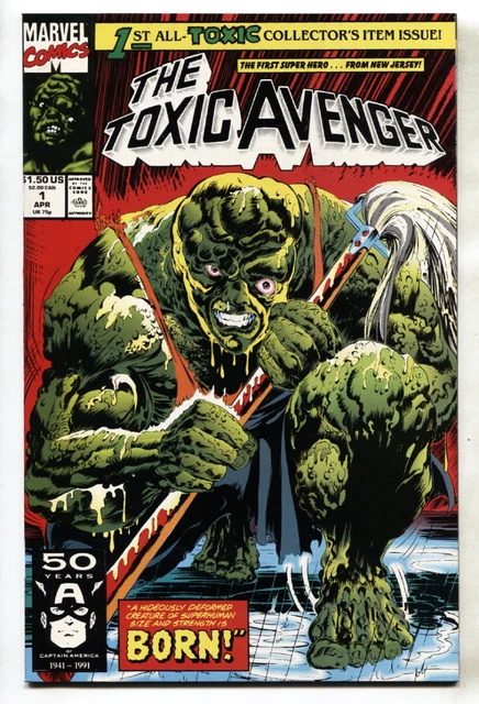 Toxic Avenger #1--comic book--First issue--1991-- Marvel--NM-