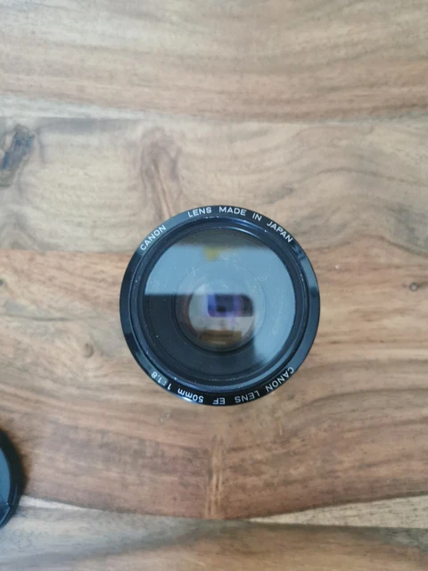 Objectif Canon EF 50mm 1.8 + Filtre UV HAMA 2