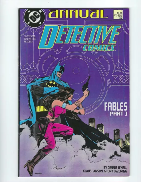 Detective Comics Annual #1 DC 1988 Unread NM Fables Penguin  Combine Ship