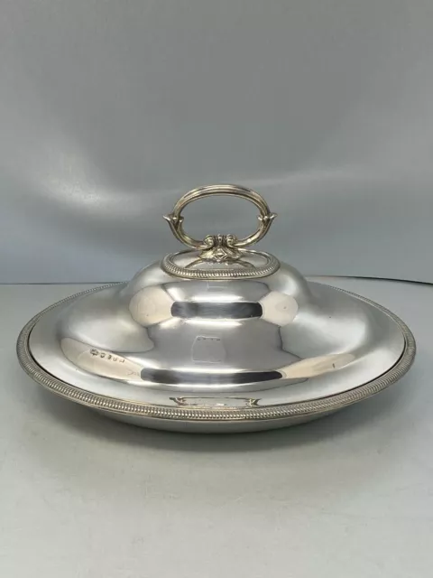 Antique Victorian Silver Plated Entree Serving Dish /Tureen