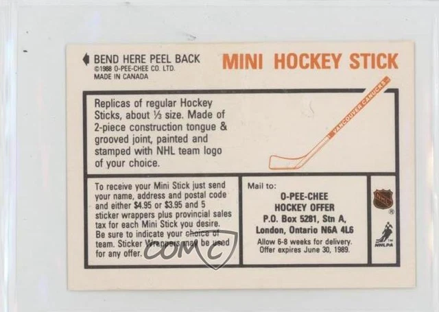 1988-89 O-Pee-Chee Stickers Grant Fuhr #5 HOF 2
