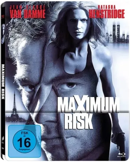 JCVD Van Damme *MAXIMUM RISK* Uncut BD Blu-ray Limited Steelbook 2.40:1 + 1.33:1 2