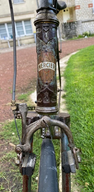 ANCIEN V LO DE course MERCIER ann es 30 40 Old race Bike Mercier