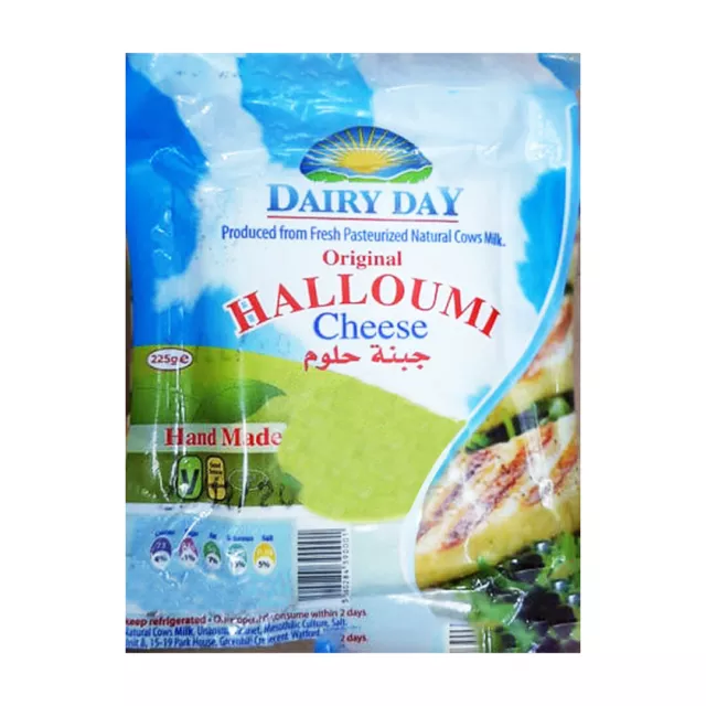 Dairy Day Halloumi Cheese 225g  1/2/4/6/8/10/12/14/16/18/20/22