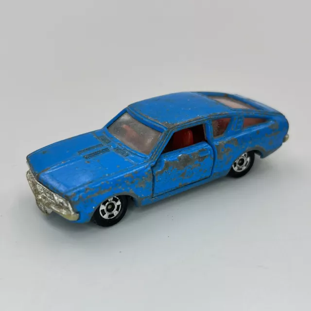 Sunny Excellent 1400 GX Blue No 8 TOMICA TOMY 1:59 Diecast Model Japan 1975