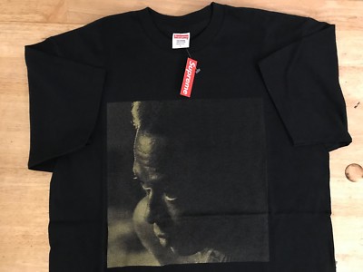 SUPREME MILES DAVIS Nefertiti Tee Large Black $500.00 - PicClick