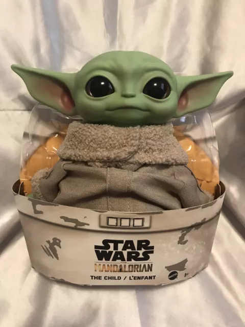 Star Wars Mandalorian The Child 11" Plush Baby Yoda Doll | Mattel Grogu