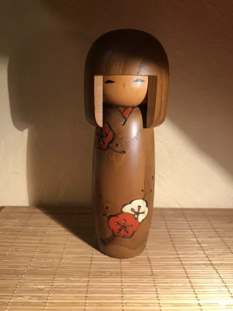 Kokeshi Holz  Puppe Doll Japan Usaburo ca.17 cm