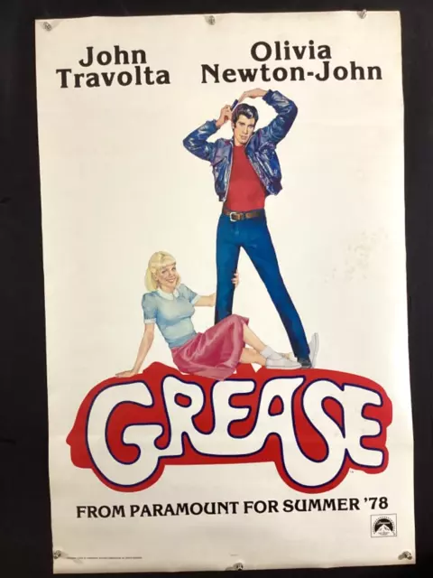 Grease (1978) Rolled teaser 1 sheet