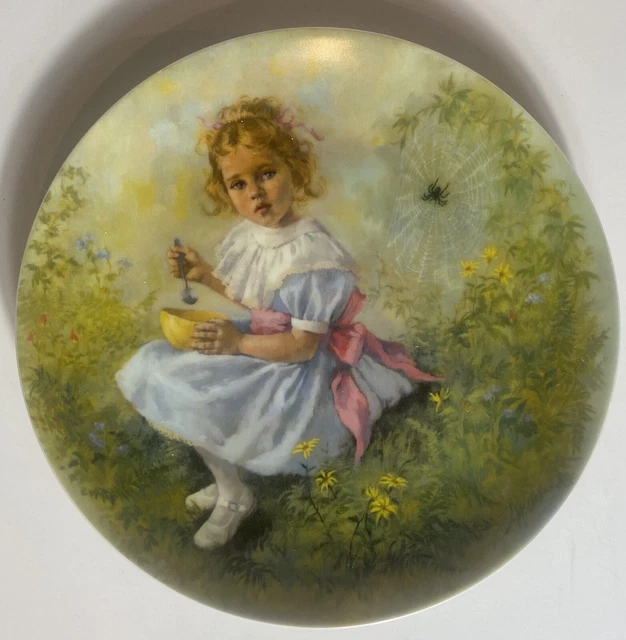 Little Miss Muffet Decorative Plate