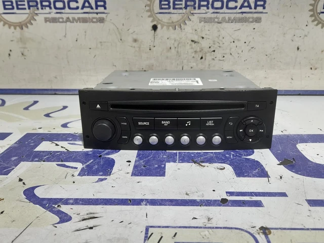 98137862 autoradio pour PEUGEOT PARTNER FURGON 1.6 BLUEHDI 100 2011 104931