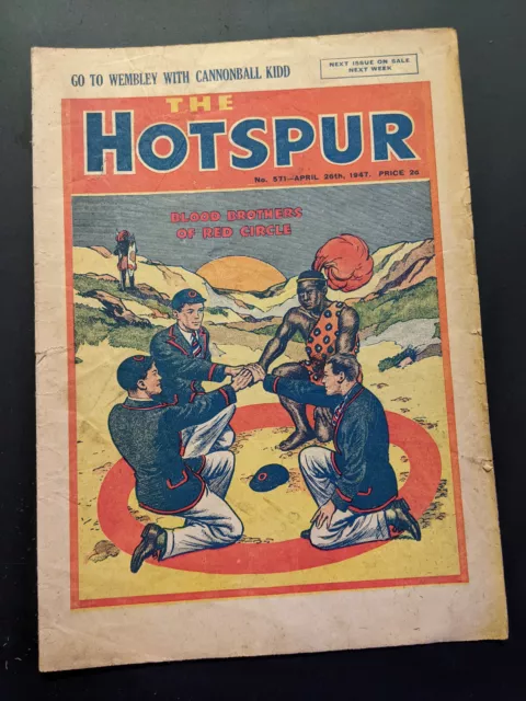 Hotspur Comic No 571, April 26th 1947, D.C. Thomson, FREE UK POSTAGE