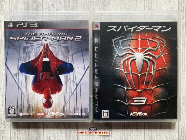SONY PlayStation 3 PS3 Amazing Spider-Man 2  & 3 set from Japan
