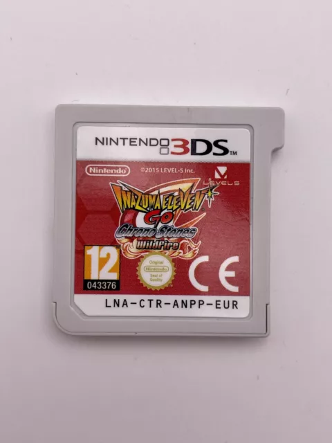 Inazuma Eleven Go Chrono Stones: Flammenwall (Nintendo 3DS, 2015) NUR MODUL TOP