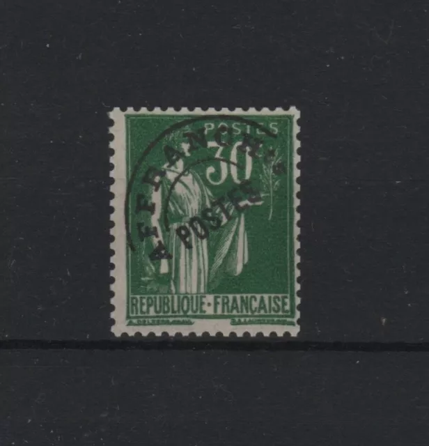 FRANCE STAMP TIMBRE PREOBLITERE 69 " TYPE PAIX 30c VERT " NEUF xx LUXE RARE T138