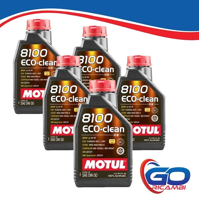 Motul 8100 ECO-Clean 0W30 - 20 Litri - Foto 3