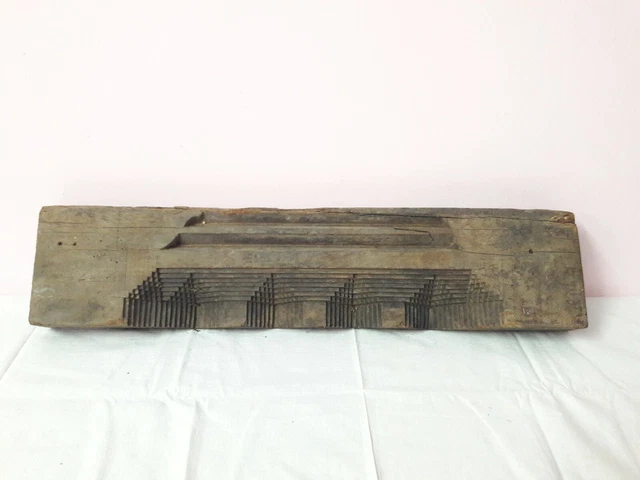 Antique Solid Beam Plaque Pillar Vintage Door Window Wooden Wall Panel A61