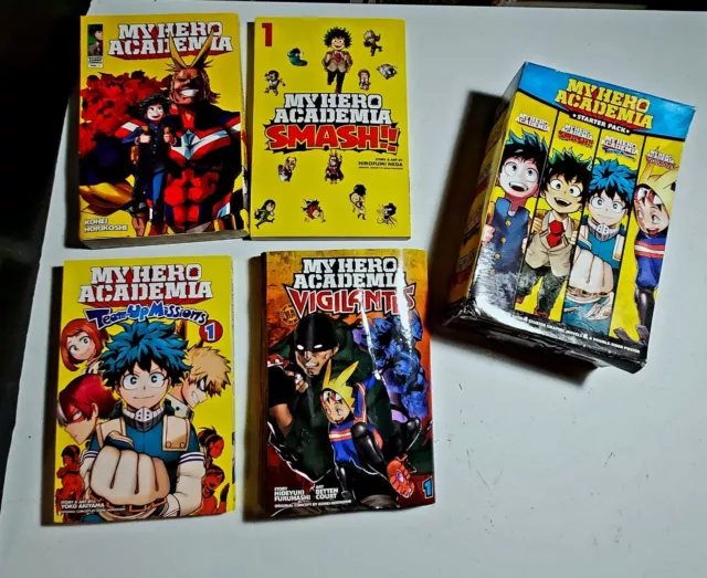 MY HERO ACADEMIA STARTER PACK Manga Box Set $24.99 - PicClick