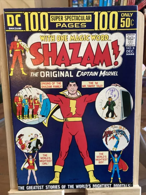 DC Comics SHAZAM (Captan Marvel) 8 Reprints 1st Golden Age Appearance Black Adam