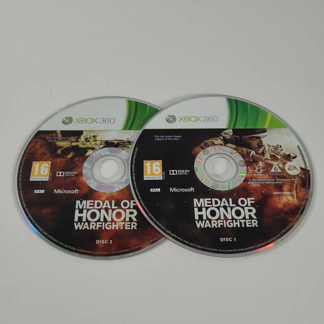 *Discs Only* Medal of Honor Warfighter Xbox 360 Action Video Game PAL