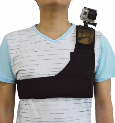 3 in 1 Imbracatura Supporto per Petto AgfaPhoto Pettorina Gopro Fascia Testa 