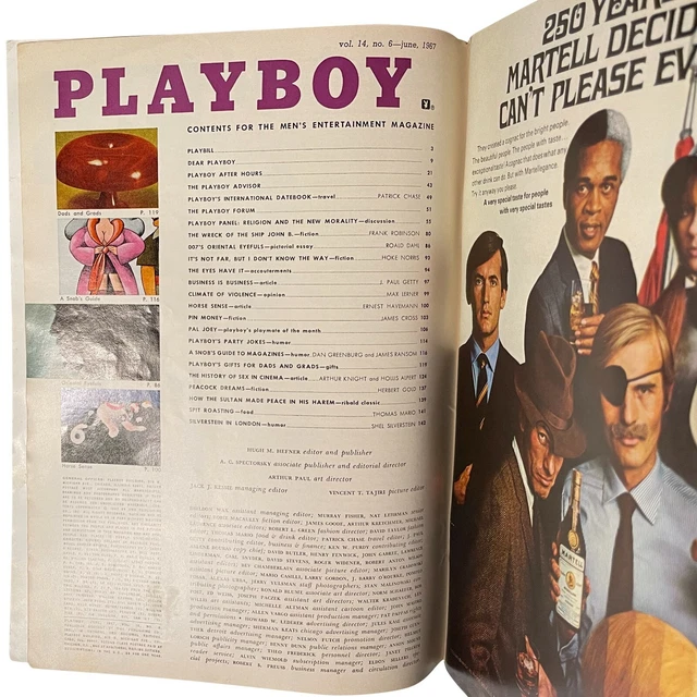 PLAYBOY MAGAZINE JUNE 1967 Playmate Joey Gibson EUR 3,88 - PicClick FR