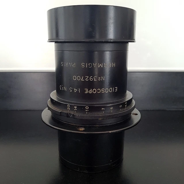 What are some tips for using a HermaGis Eidoscope with a lensboard