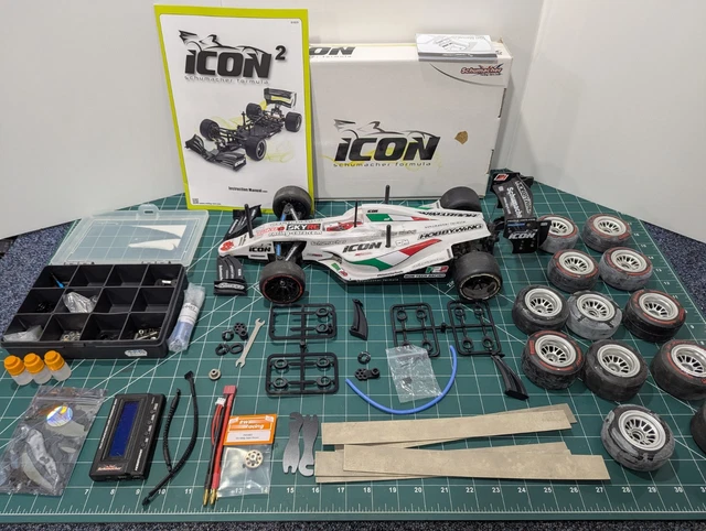 SCHUMACHER ICON 2 F1 Car With Large Amount Of Spares, Hobbywing Xerun ...