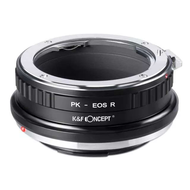 K&F Concept Adaptador Pentax K Lentes Sobre Canon EOS R PK-EOS R