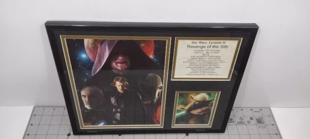 Star Wars: Episode III Revenge of the Sith Memorabilia Framed Matted Photos