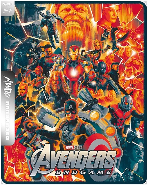 Steelbooks Marvel Mondo - Lot De 8 Sbk 4K+Blu Ray 7