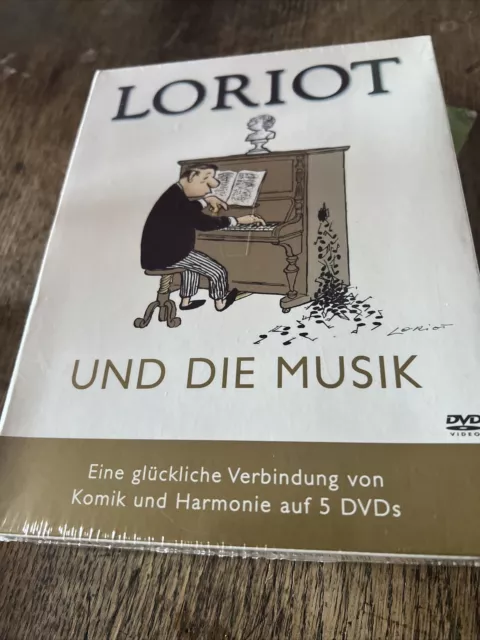 Loriot - Loriot und die Musik [5 DVDs] von Loriot | DVD | Zustand NEU OVP DVD130